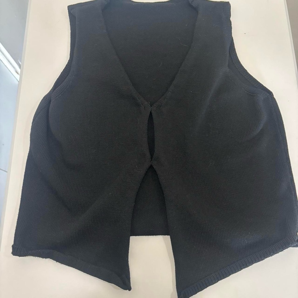 Black Knit Tank